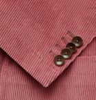 Sid Mashburn - Kincaid No. 1 Slim-Fit Unstructured Garment-Washed Cotton-Corduroy Suit Jacket - Pink