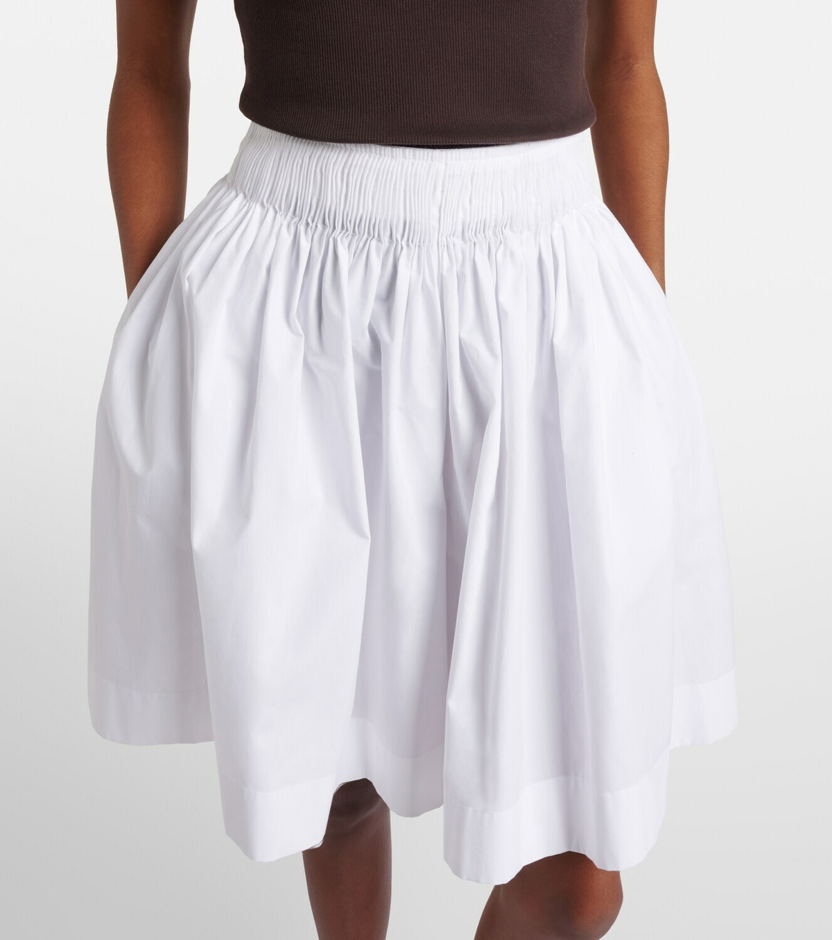 Joseph Aissa cotton poplin Bermuda shorts
