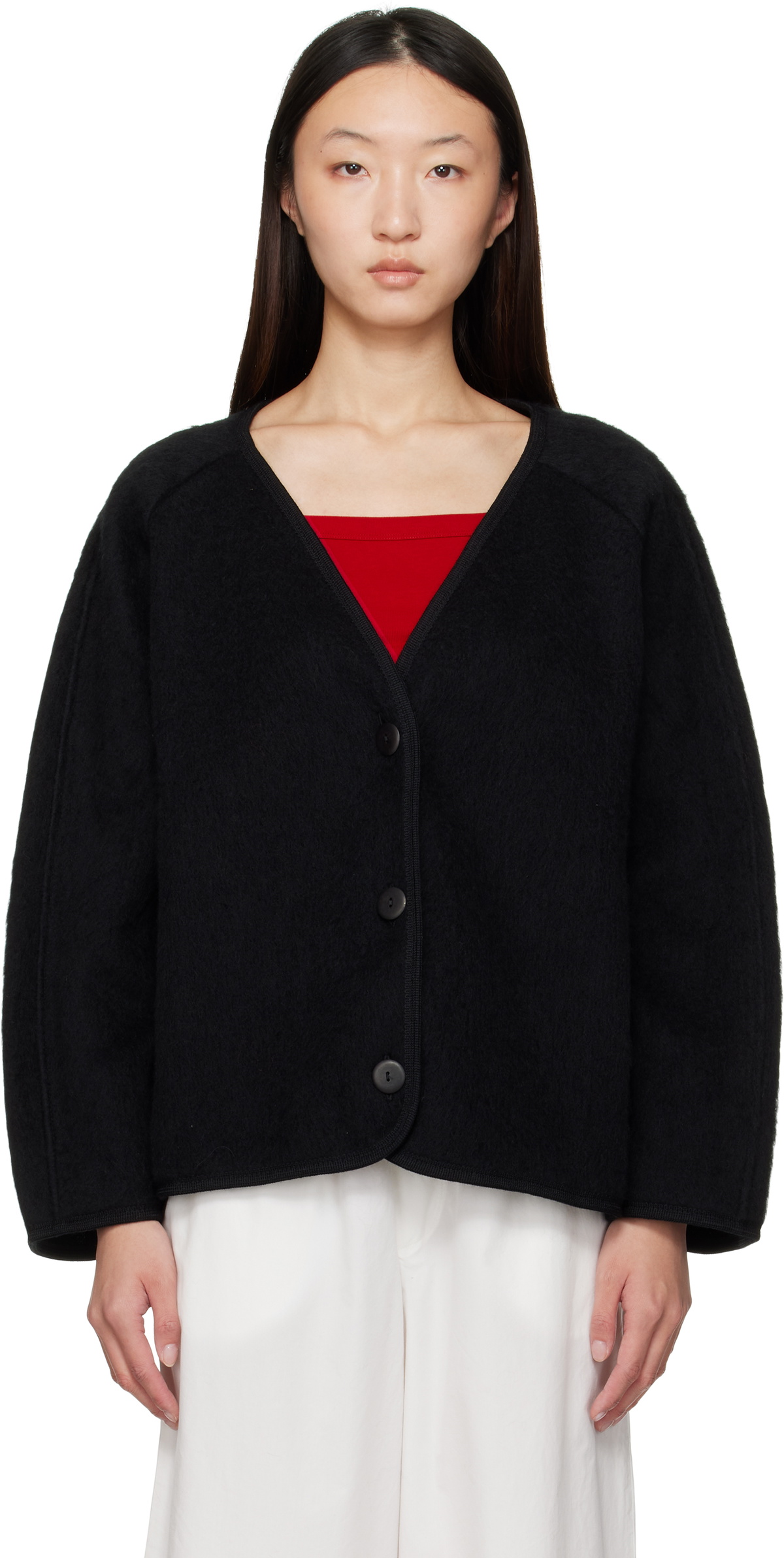 Baserange Black Corduroy Pete Jacket Baserange