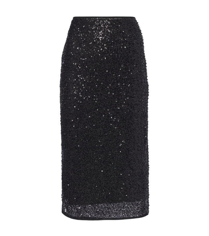 Photo: SIR Cassia sequined midi skirt
