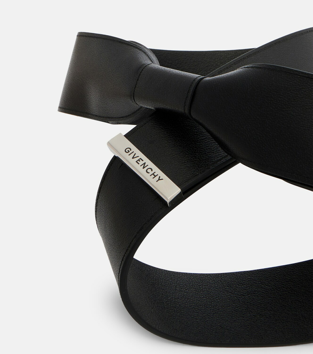 Givenchy Bow-detail leather belt