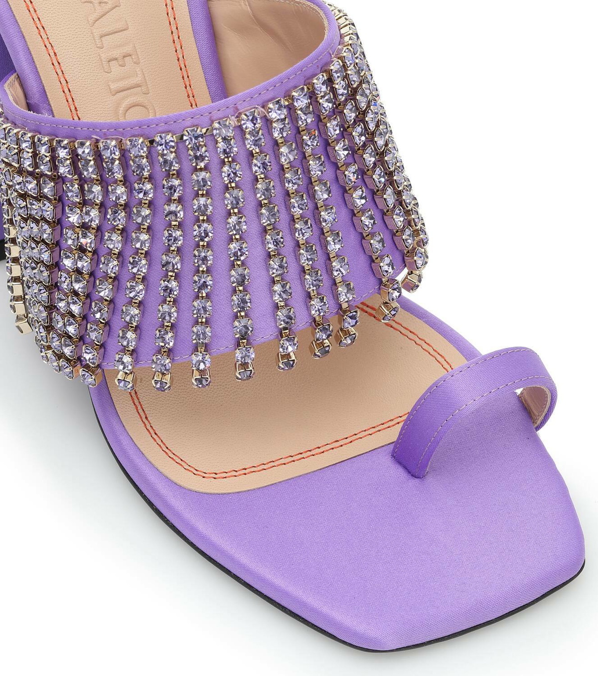 Nodaleto Preston embellished satin sandals