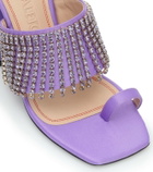 Nodaleto Preston embellished satin sandals