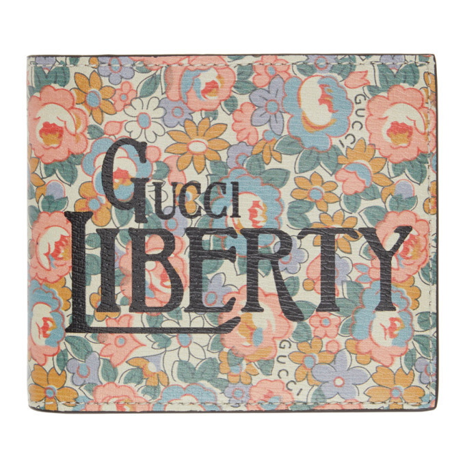 Photo: Gucci Pink Liberty London Edition Floral Wallet