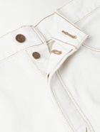 CELINE - Wide-Leg Jeans - White