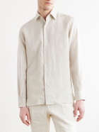 Zegna - Linen Shirt - Neutrals