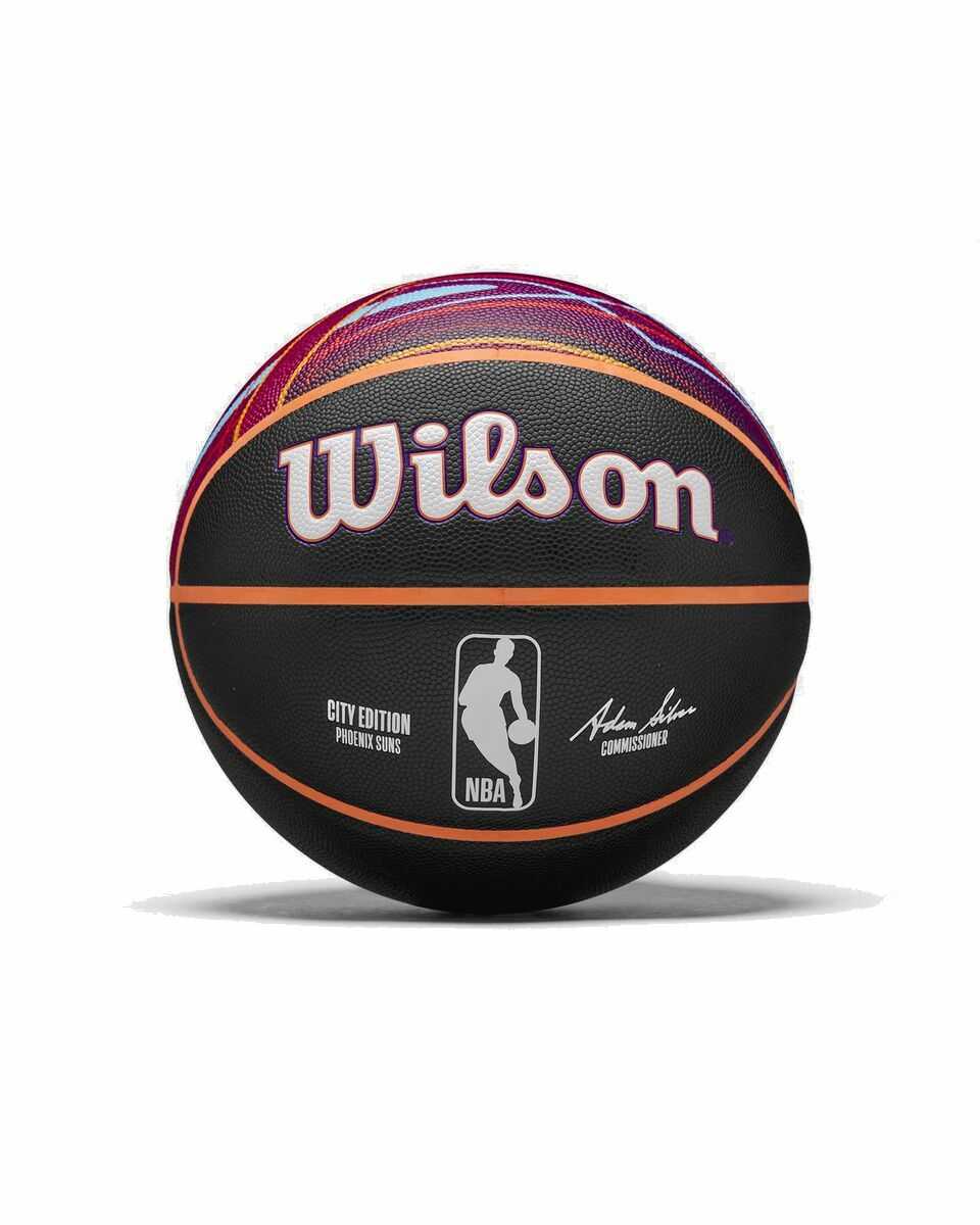 Photo: Wilson 2023 Nba Team City Collector Phoenix Suns Size 7 Multi - Mens - Sports Equipment
