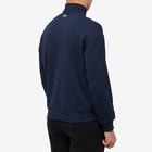 Lacoste Men's Robert Georges Core Half Zip Sweat in Navy