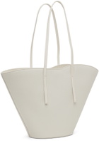 Little Liffner White Small Soft Tulip Tote