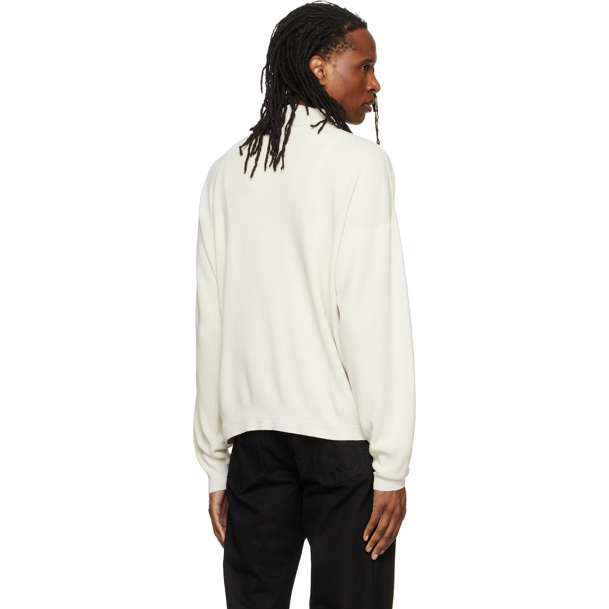 Calvin Klein Collection Off-White Desmond Polo