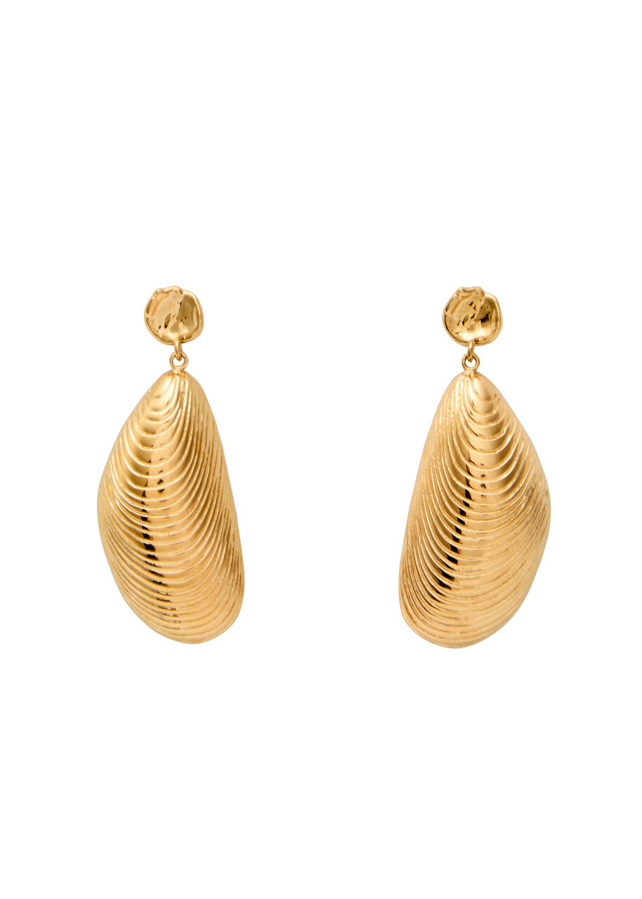 Anni LU Moules 18kt Gold-plated Drop Earrings - One Size