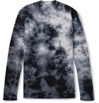 James Perse - Tie-Dyed Combed Cotton-Jersey T-Shirt - Blue