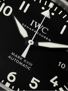 IWC Schaffhausen - Pilot's Mark XVIII Automatic 40mm Stainless Steel and Leather Watch, Ref. No. IW327009