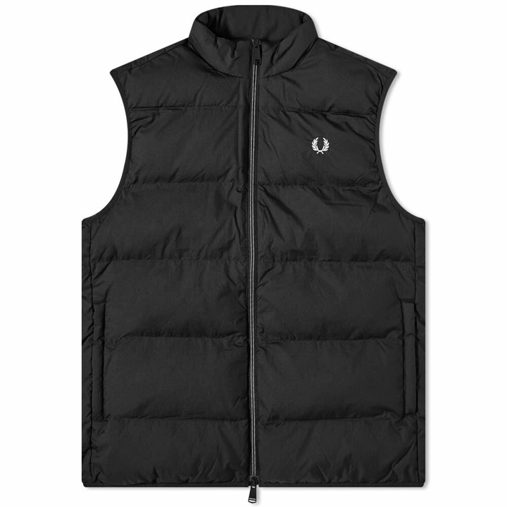 Photo: Fred Perry Authentic Men's Insulated Gilet in Black