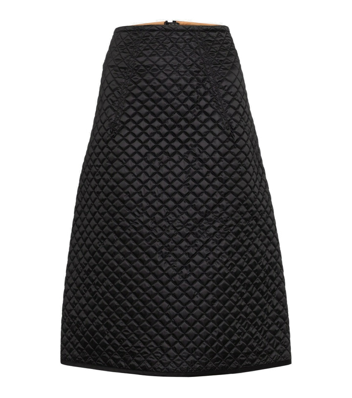 Photo: Moncler Genius - 2 Moncler 1952 quilted down midi skirt