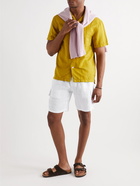 Vilebrequin - Baie Linen Drawstring Cargo Shorts - White