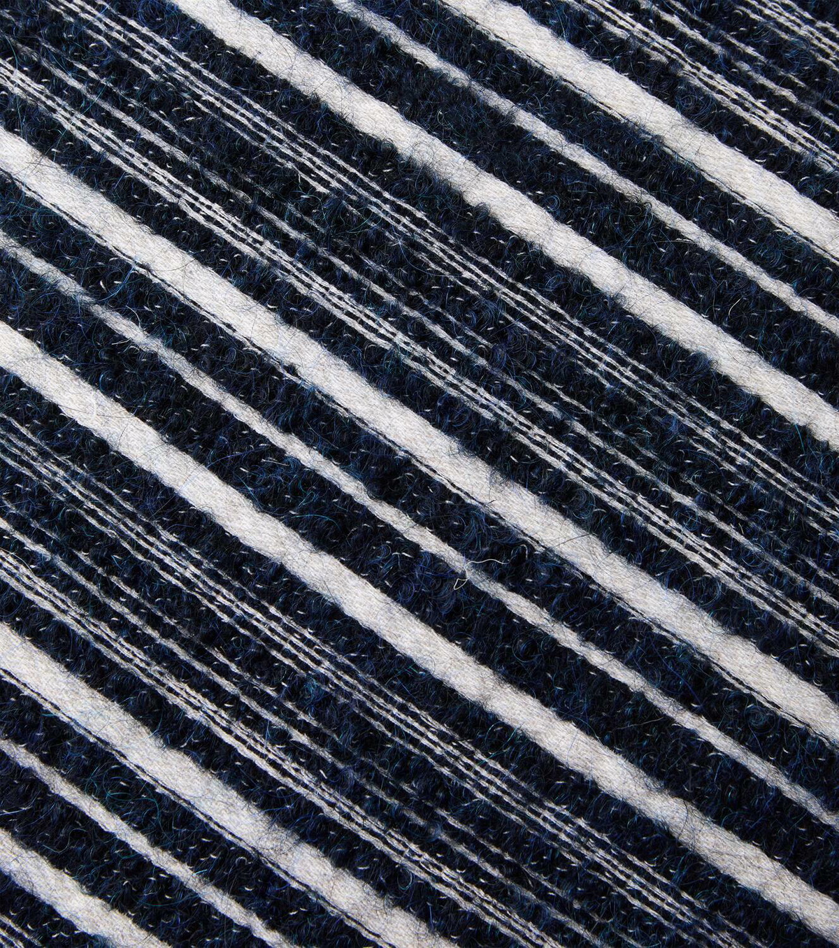 The House of Lyria Cornelius wool and cotton striped cushion