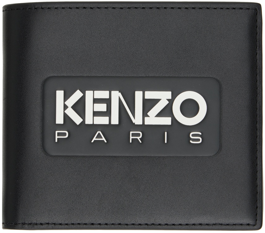 Photo: Kenzo Black Kenzo Paris 'KENZO Emboss' Leather Wallet