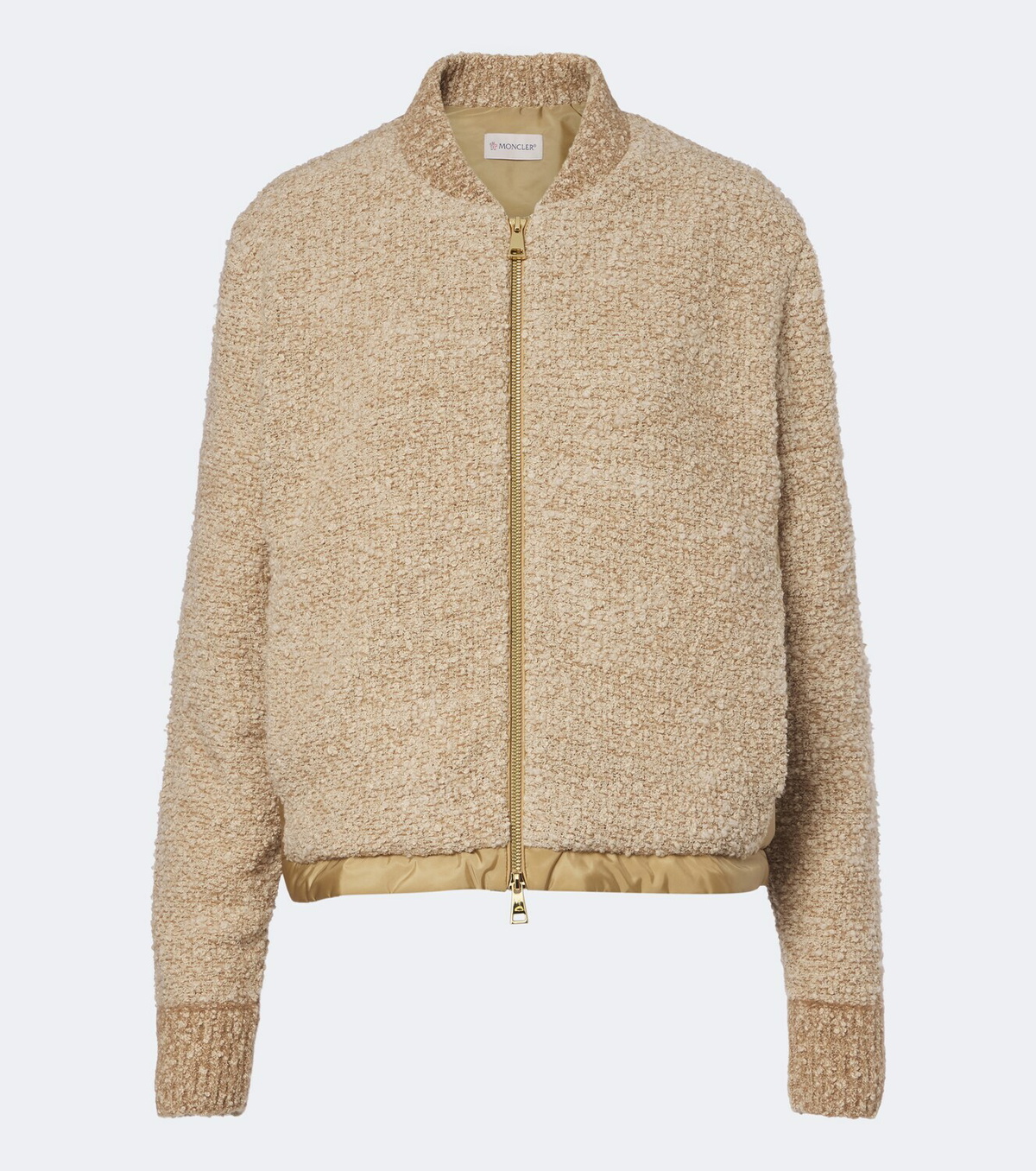 Moncler Padded bouclé cardigan