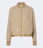 Moncler Padded bouclé cardigan