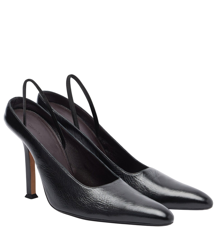 Photo: Calvin Klein Collection Suki leather slingback pumps