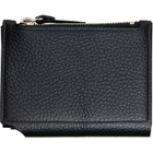 Givenchy Black Folded Trifold Wallet