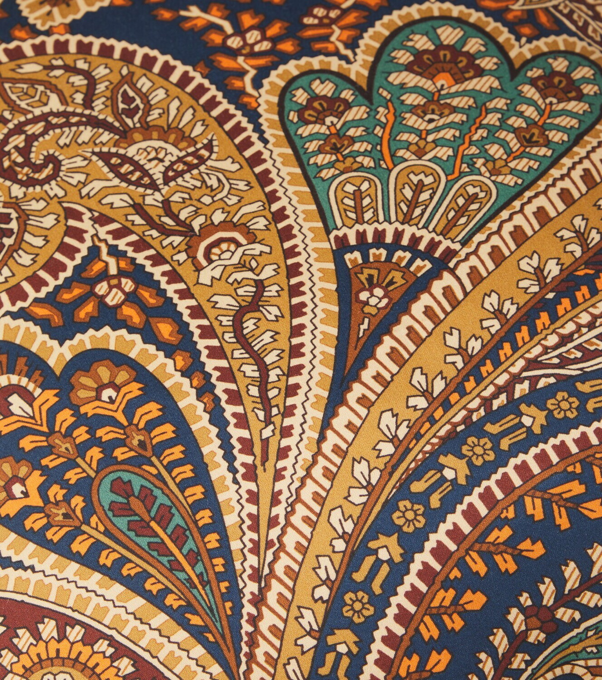 Etro Printed cotton cushion