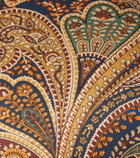 Etro Printed cotton cushion