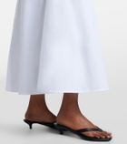 Citizens of Humanity Emi cotton poplin midi skirt