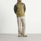 The North Face Men's Ridgelite Futurefleece Wind Jacket in Cedar/New Taupe Green