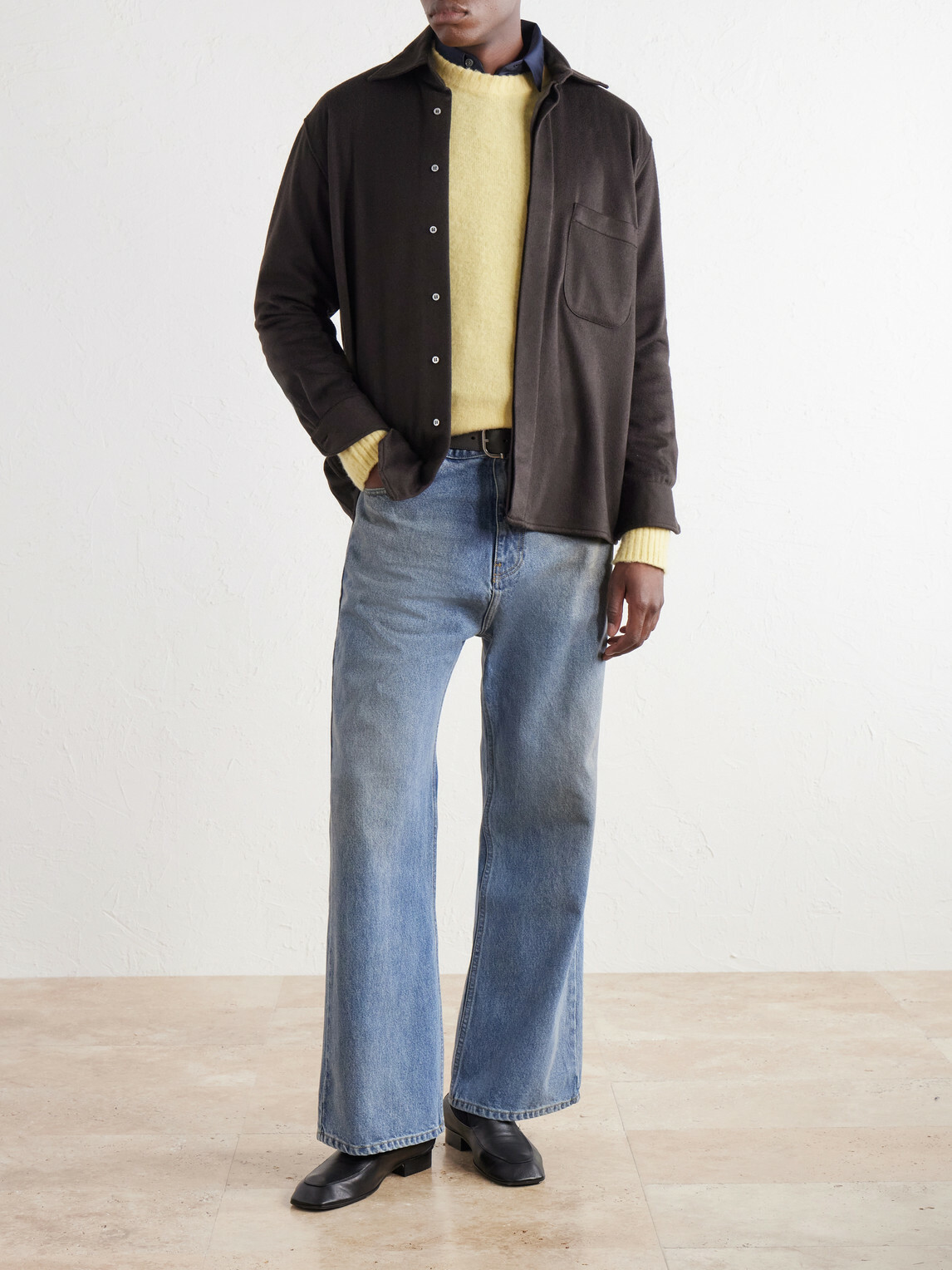 Willy Chavarria - Flared Jeans - Blue