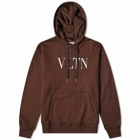 Valentino Men's VLTN Popover Hoody in Fondant/Light Ivory