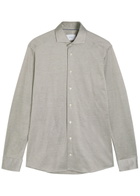 Eton Cotton Shirt Brown