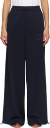 MM6 Maison Margiela Black Salomon Edition Mesh Sweatpants