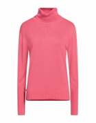 Manila Grace Womens Turtleneck in Pink