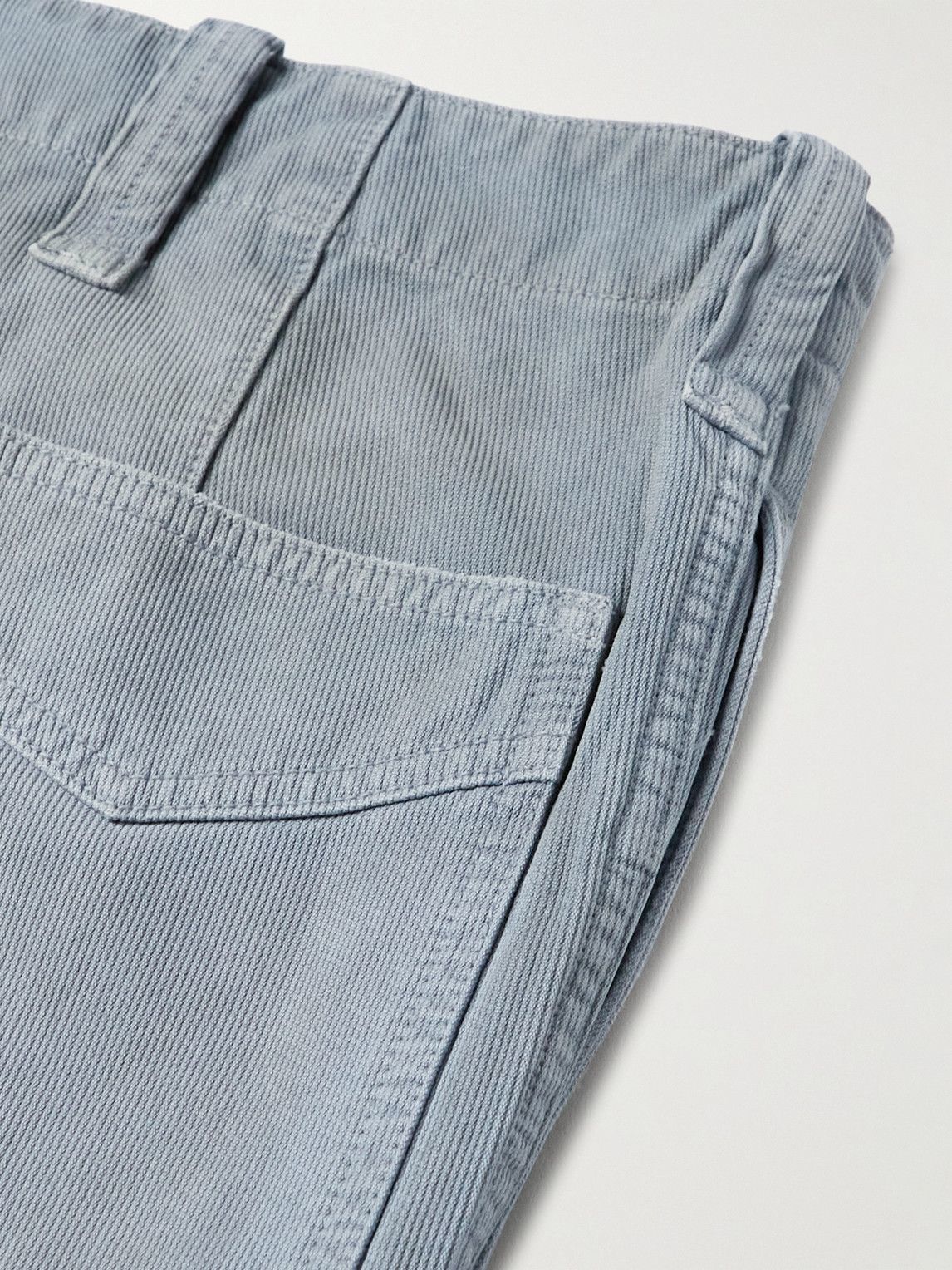 Visvim - Gifford Straight-Leg Distressed Cotton-Corduroy Trousers