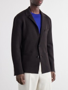 TOM FORD - Knitted Wool-Blend Blazer - Brown