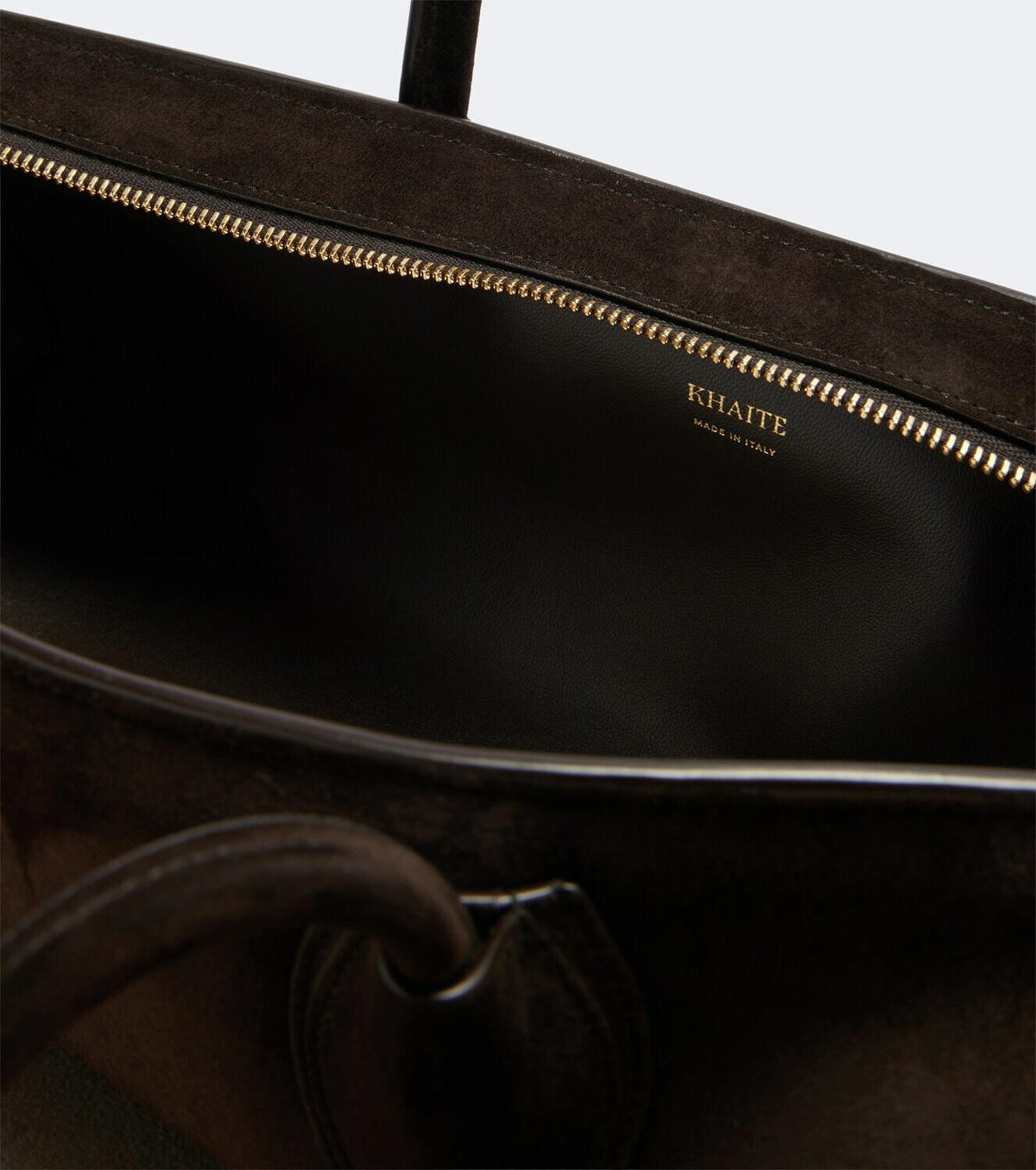 Khaite Donna Medium suede shoulder bag