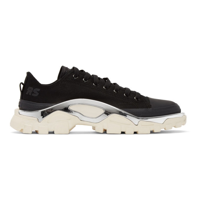 Photo: Raf Simons Black and White adidas Originals Edition RS Detroit Runner Sneakers