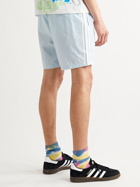 ADIDAS ORIGINALS - Adicolor Striped Primegreen Swim Shorts - Blue