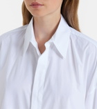 The Frankie Shop Bloom cotton poplin shirt dress