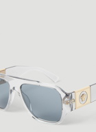 Versace - Macy's Aviator Sunglasses in Transparent