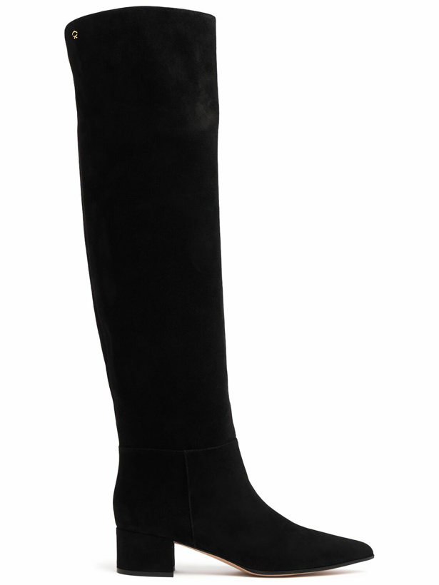 Photo: GIANVITO ROSSI 45mm Suede Over-the-knee Boots