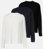 Jil Sander Set of 3 cotton jersey T-shirts