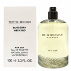 Burberry Mens Weekend Men EDT Spray 3.3 oz (Tester) Fragrances 3614227748569