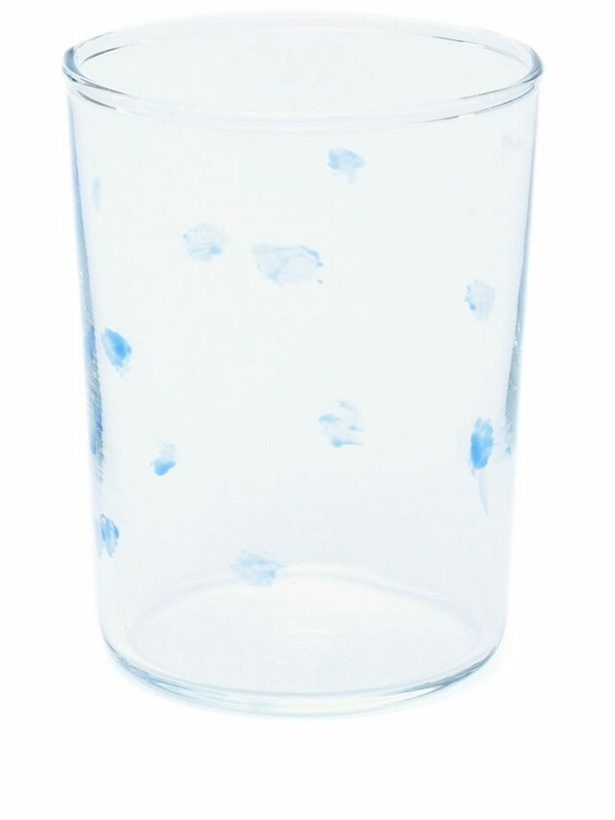 Photo: NIKO JUNE Blue Soft Serve Dotted Glass Set