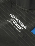 Pas Normal Studios - Mechanism Logo-Print Ripstop-Trimmed Cycling Bib Shorts - Green
