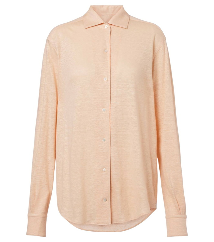 Photo: Loro Piana André linen jersey shirt