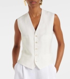 Ralph Lauren Collection Jaiden linen vest