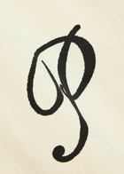 Picante Gallery Logo Cotton T-shirt Ivory